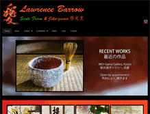 Tablet Screenshot of lawrencebarrow.com